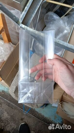 Упаковочные пакетики бопп/бумажные/с окошком