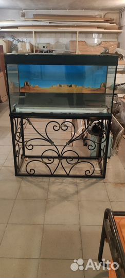 Аквариум с тумбой