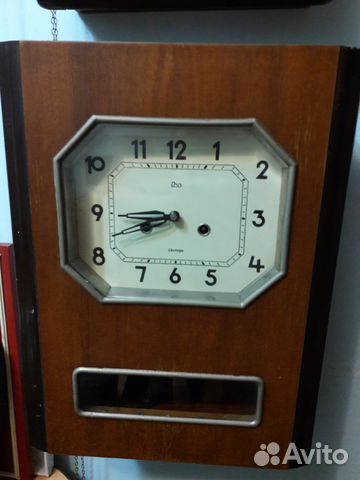 Часы янтарь с боем СССР