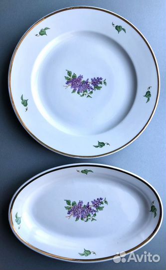 Посуда СССР Сирень Дулево