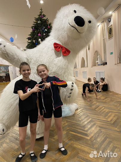 Белый мишка поздравление