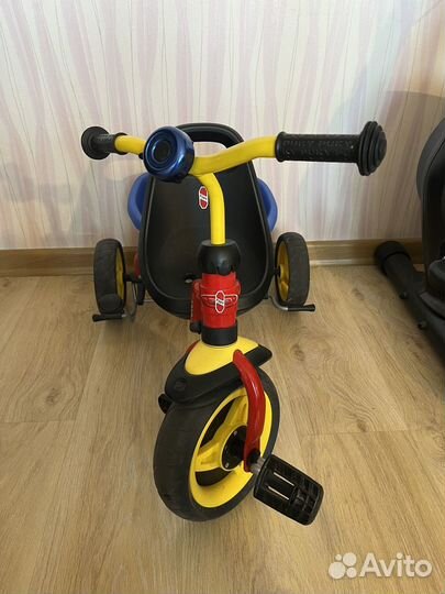 Детский велосипед с ручкой puky