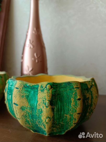 Кактусницы- кашпо