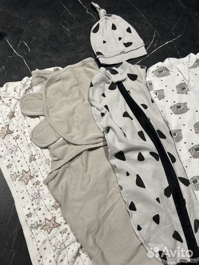 Кокон пеленка для новорожденных