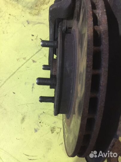 Диск тормозной передний Hyundai Solaris