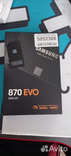 Ssd samsung 870 evo 500gb