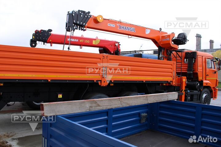 КамАЗ 65115 с КМУ, 2022