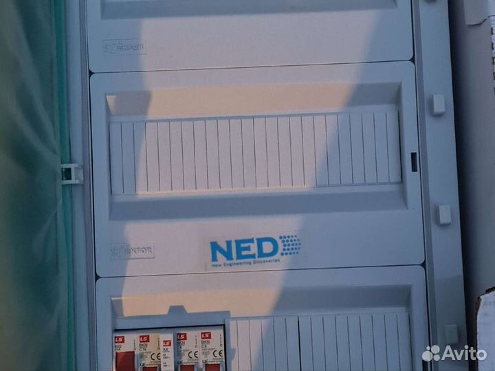 Шкафы упр вентиляцией с водяным нагревом NED