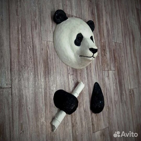 Голова панда настенный декор