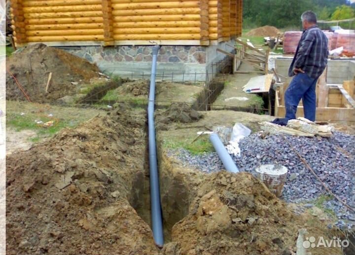 Установка септика под ключ Рассрочка ST-9374