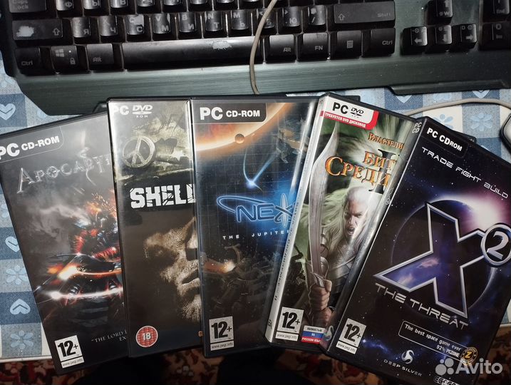 Игры диски для пк (лицензия)