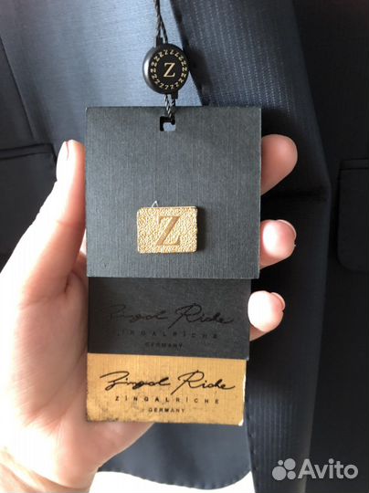 Костюм мужской тёмно-синий 48/4 новый