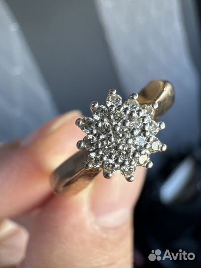 Золотое кольцо 585 проба