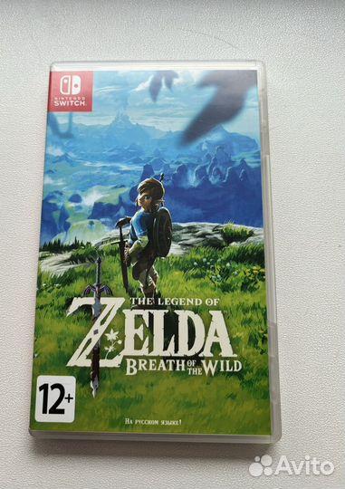 Zelda breath of the wild картридж