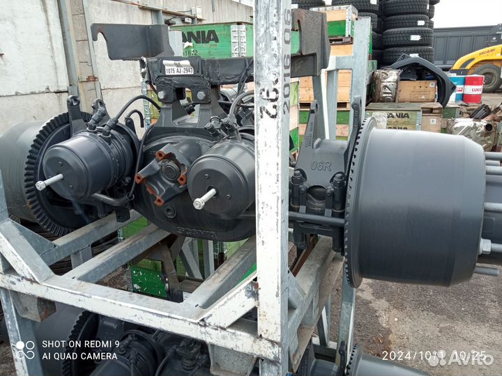 Задний мост в сборе scania AD501TZP RBP835 RP835