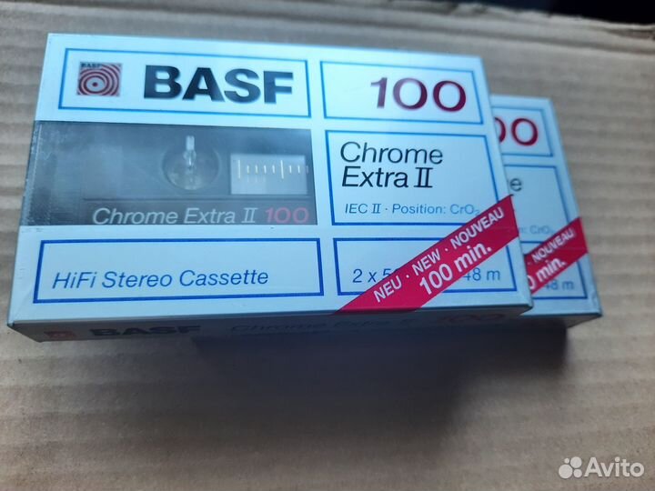 Кассеты. Аудио кассеты Новые запечатанные