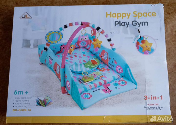 Развивающий коврик тм stelliumbaby