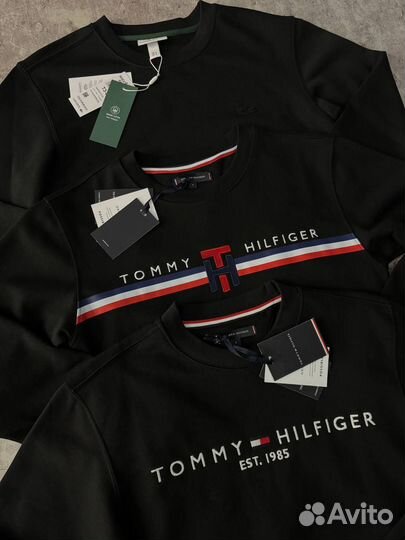 Свитшот Tommy Hilfiger трехнитка