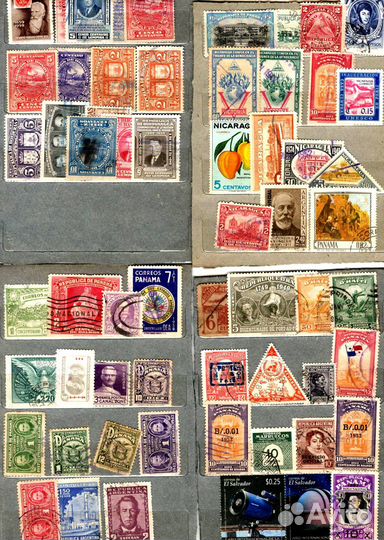 Почтовые марки стран Латинской Америки