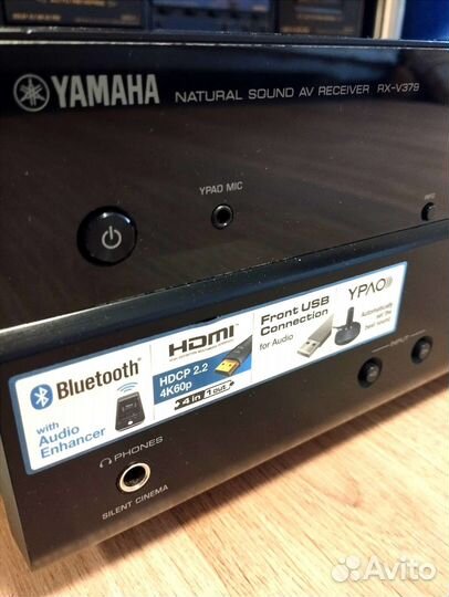 Ресивер Yamaha RX-V379 Bluetooth 4K Ultra HD