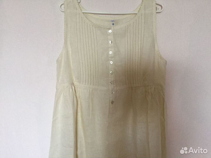 Платье льняное