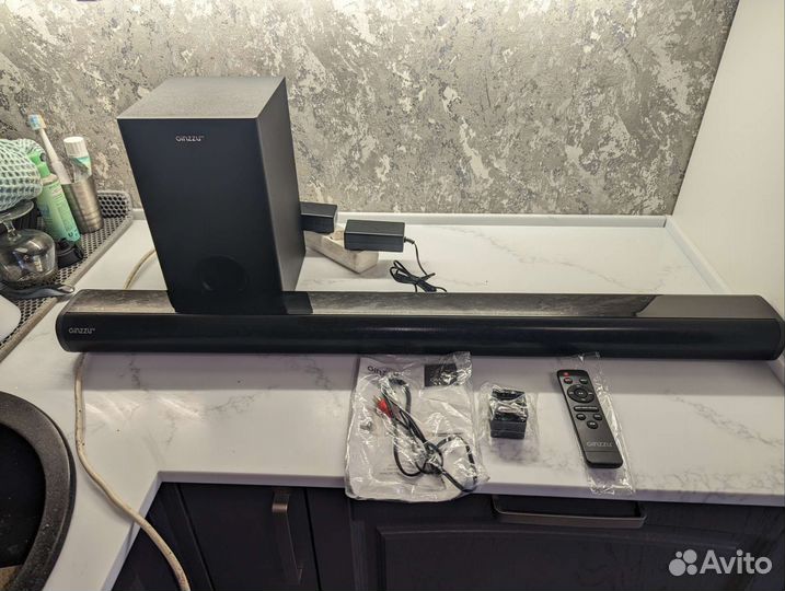 Саундбар с сабвуфером 2.1 Ginzzu GM-504