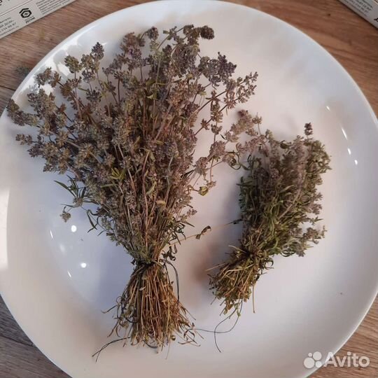 Травы сушёные для чая: Чабрец, душица, липа,мята