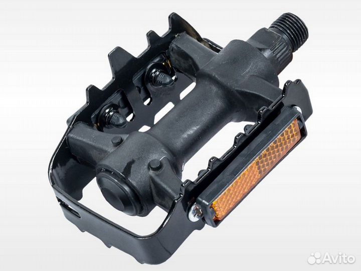 Педали Вело аллюминий с катафотом