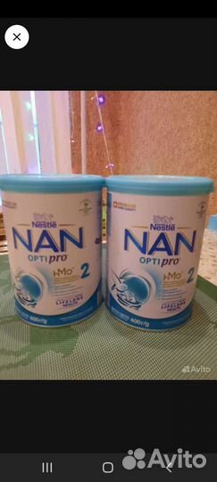 Детская смесь нан 2