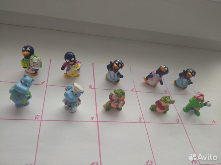 Игрушки Киндер-сюрприз 90-х