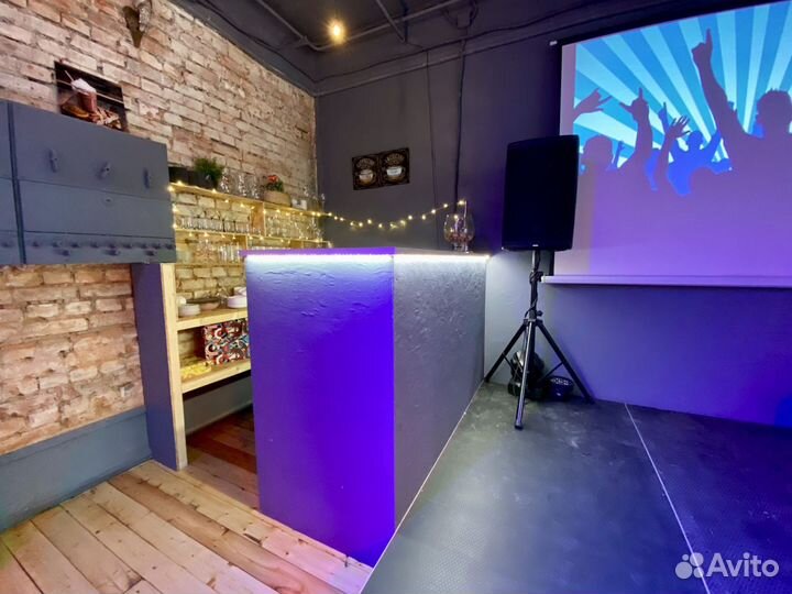 Аренда лофта караоке/бар/сцена