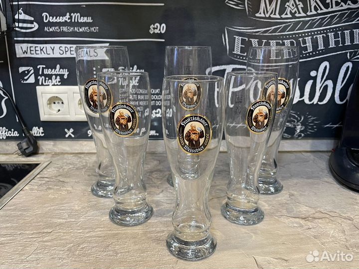 Пивные бокалы Franziskaner 0,3 0,5