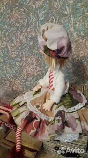 Интерьерная кукла ручной работы