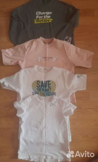 Детские вещи пакетом для девочек 7-9 лет