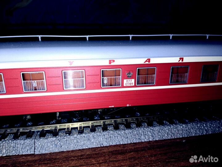 Модель железной дороги.Вагоны пассажирские