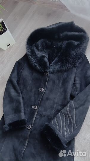 Дубленка женская 46 размер