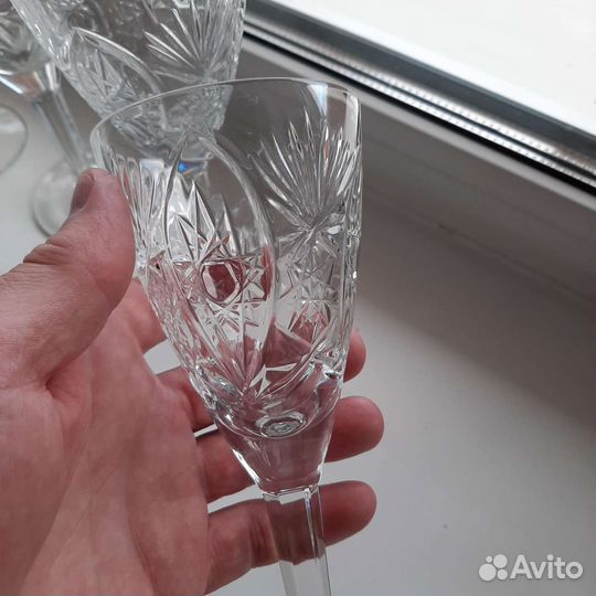 Фужеры хрустальные СССР