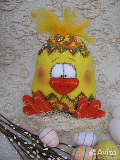 Пасхальный Цыпленок Зефирка