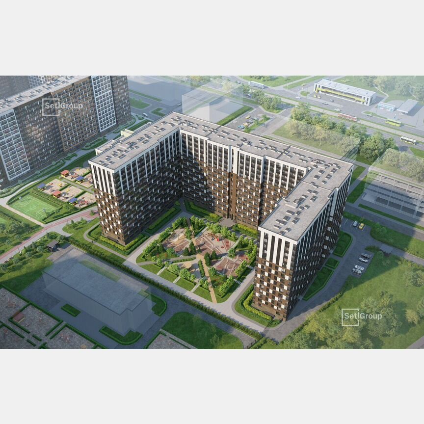 2-к. квартира, 61,7 м², 20/20 эт.