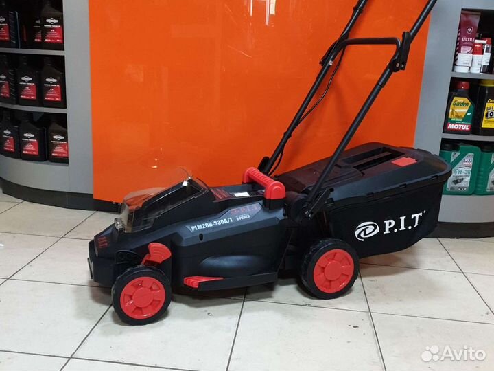Газонокосилка аккумуляторная Pit plm20h-330a