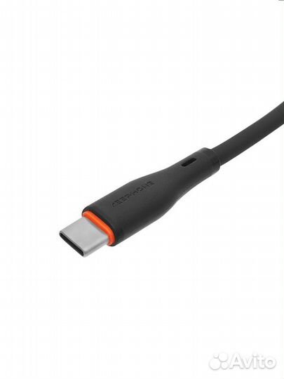 Кабель Type-C синхронизации для Xiaomi 60W 1м Чёрн