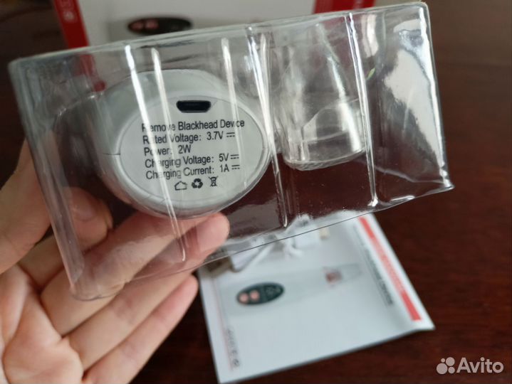 Вакуумный очиститель пор, для чистки лица от акне