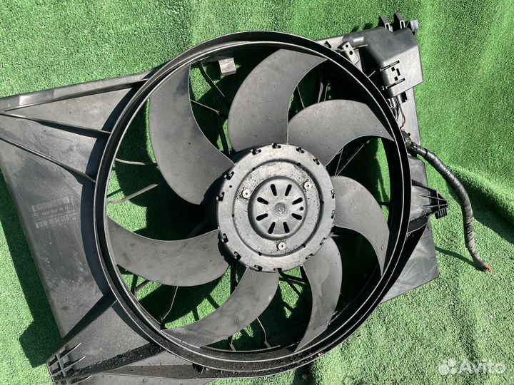 Mercedes w221 вентилятор охлаждения 600w