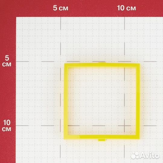 Вставка в рамку prestige 6802.8 желтая