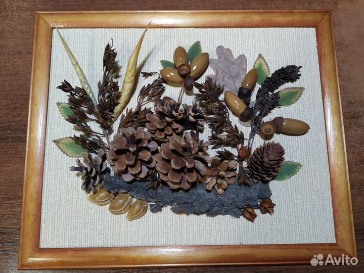 Картины из природного материала