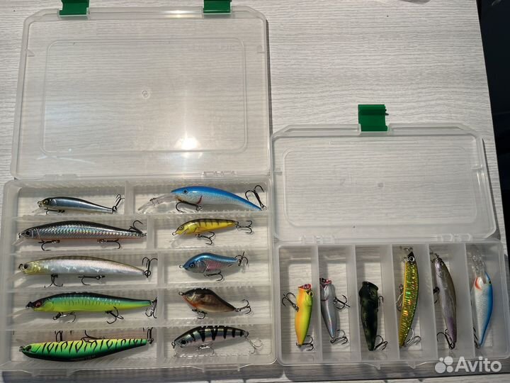 Набор воблеров Rapala, Megabass, Strike Pro, OSP