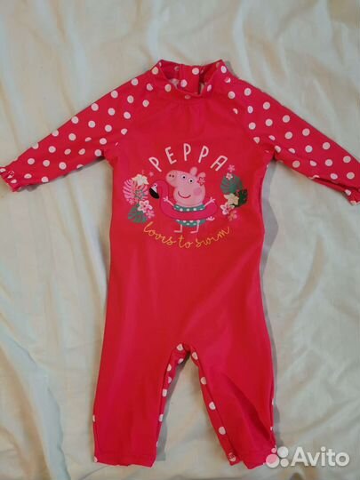 Купальный комбинезон для девочки