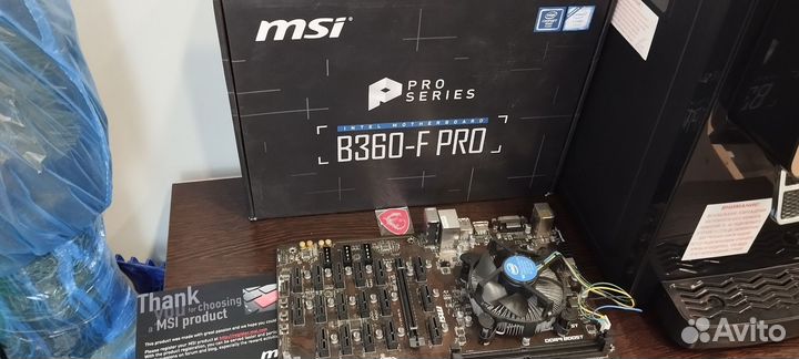 Материнская плата msi b 360-f pro