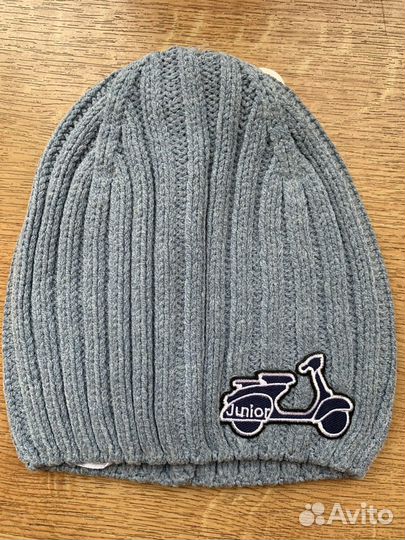 Комплект шапка и шарф, в составе меринос и ангора