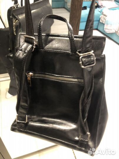 Сумка -шопер, джинсовый